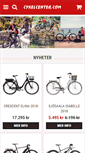 Mobile Screenshot of cykelcenter.com
