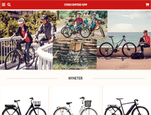 Tablet Screenshot of cykelcenter.com